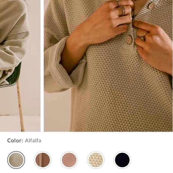Free people hailee sweater set - Picture 1 of 4